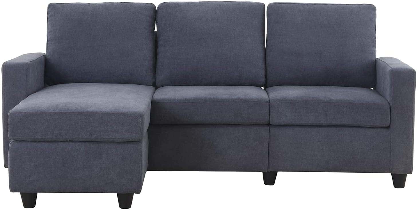 L-Shaped Couch, HONBAY Convertible Sectional Sofa Couch