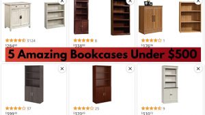 5 Amazing Bookcases Under $500